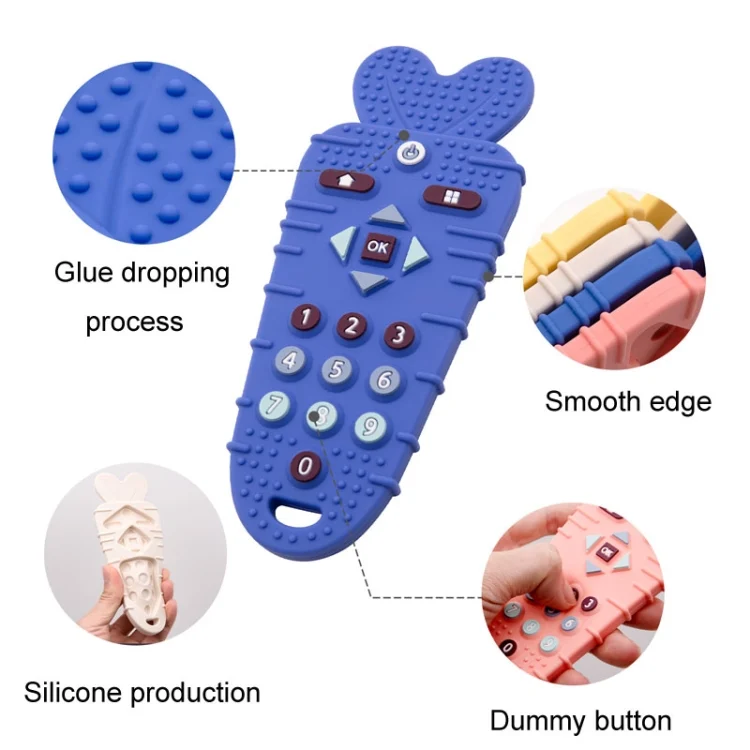 TBD06044727_B3.webp Baby Remote Control Teether Baby Anti Hand Eating Teething Stick Toys - Image 4
