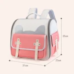 Outdoor Cat Backpack Large Capacity Breathable Pet Bag - Image 4