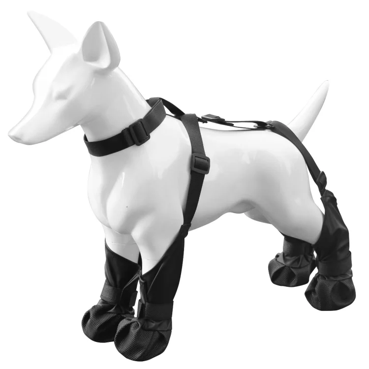Waterproof Dog Boots Anti-Slip Dog Shoes Pet Paw Protector