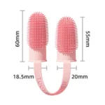2pcs Pet Teeth Cleaning Dual Finger Toothbrush Dogs And Cats Oral Cleaning Tools - Image 3