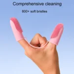 2pcs Pet Teeth Cleaning Dual Finger Toothbrush Dogs And Cats Oral Cleaning Tools - Image 4