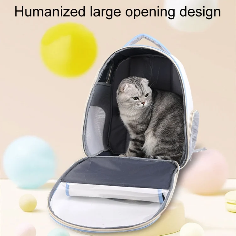 TBD06044792_B3.webp PU Pet Bag Cats And Dogs Outing Carrying Capsule Double Shoulder Backpacks - Image 4