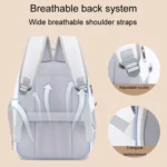 PU Pet Bag Cats And Dogs Outing Carrying Capsule Double Shoulder Backpacks - Image 6