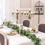 180cm Simulation Greenery Eucalyptus Ivy Leaf Rattan Hanging Fake Flower Decoration Rattan - Image 2