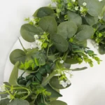 180cm Simulation Greenery Eucalyptus Ivy Leaf Rattan Hanging Fake Flower Decoration Rattan - Image 7