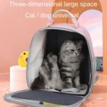 Pets Colorful Double Shoulder Bag Cats And Dogs Outing Carrying Capsule Backpacks - Image 8