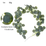 Artificial Greenery Eucalyptus Leaf Vine Simulation Rattan Home Decoration - Image 5