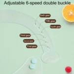 Baby Anti-Dirty Eating Bib Waterproof Silicone Infant Auxiliary Food Bib Drool Towel - Image 11