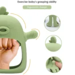 Cute Ducks Teething Toys Baby Infant Teething Pacifying Silicone Toothpick - Image 4