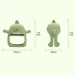 Cute Ducks Teething Toys Baby Infant Teething Pacifying Silicone Toothpick - Image 5