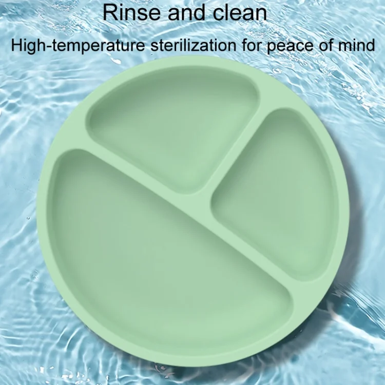 TBD06044896_B7.webp 3 Compartments Baby Silicone Suction Cup Plate Childrens Complementary Feeding Bowl - Image 8