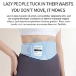 EMS Abdominal Fitness Device Slimming Waist Period Pain Relieve Massager - Image 3