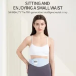 EMS Abdominal Fitness Device Slimming Waist Period Pain Relieve Massager - Image 4