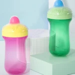300ml Baby Learning Drinking Mug Children Portable Large Capacity Water Bottles - Image 2