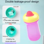 300ml Baby Learning Drinking Mug Children Portable Large Capacity Water Bottles - Image 8