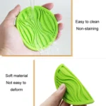 10x0.5cm Round Silicone Coaster Non-Slip Wave Mug Heat Insulation Cushion Drainage Coffee And Tea Coaster - Image 6