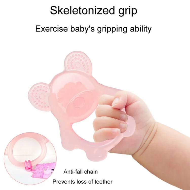 TBD06044914_B3.webp Baby Teething Stick Toys Childrens Silicone Bear Bites With Storage Box - Image 4