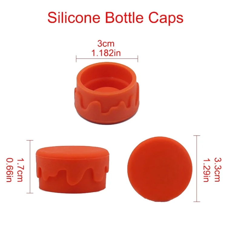 TBD06044915_B2.webp 5pcs FDA Food Grade Silicone Wine Bottle Stopper Wine Corks Leak-Proof Stopper - Image 3