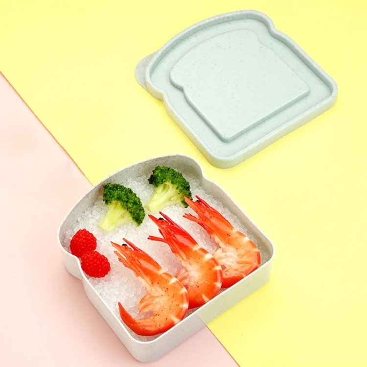 TBD06044922_B1.webp Home Toast Sandwich Storage Box Outdoor Portable Plastic Preservation Box - Image 2