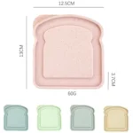 Home Toast Sandwich Storage Box Outdoor Portable Plastic Preservation Box - Image 4