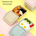Home Toast Sandwich Storage Box Outdoor Portable Plastic Preservation Box - Image 6