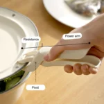 FaSoLa Household Anti-Scald Dish Clip Kitchen Non-Slip Insulated Plate Holder - Image 7