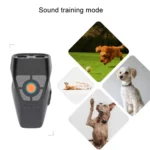 Dual Ultrasonic Repeller Pet Stop Barker With Mobile Power Supply Flashing Lighting Horn Function - Image 5