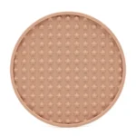 10cm Round Thickened Silicone Coaster Irregular Pyramid Shape Tea Cup Mat