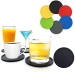 10cm Simple Round Thickened Silicone Coaster Anti-Slip Heat Insulation Anti-Scald Tea Cup Table Mat - Image 6