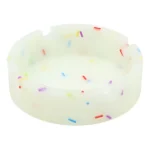 Round Silicone Luminous Ashtray Fluorescent Car Ashtray