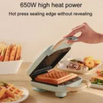 YIDPU Multifunctional Family Breakfast Maker Light Diet Sandwich Waffle Baker, CN Plug - Image 6