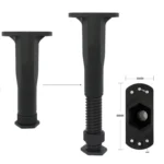 Adjustable Underbed Beam Support Holder Retractable Furniture Booster Bracket - Image 3