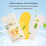 2packs Disposable Portable Deodorizing Insole Paste Remove Odor Absorb Foot Sweat Insole Deodorizing Artifacts - Image 4