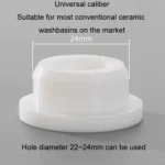 20pcs Universal Wash Basin Overflow Hole Push-type Plug Cap - Image 4