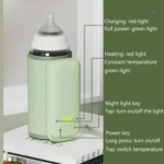 18W Baby Bottle Warmer With Digital Display & Night Light - Image 5