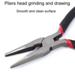 4.5 Inch Industrial Grade Mini Wire Pliers Portable Handmade Pliers With Plasticized Handle - Image 2