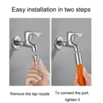 Faucet Splash-proof Universal Bending Shaping Extension Tube - Image 2