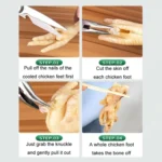 Chicken Claw Boning Tool Boning Knife Chicken Feet Bone Removal Pliers - Image 8