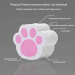 Bathroom Glass Mirror Stain Removal Watermark Sponge Rub Faucet Descaling Cleaning Tool - Image 4