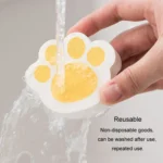 Bathroom Glass Mirror Stain Removal Watermark Sponge Rub Faucet Descaling Cleaning Tool - Image 6