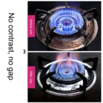 10pcs /Pack Gas Stove Oil-Proof Pad Cooktop Tinfoil Circle Kitchen Aluminum Foil Cleaning Mat - Image 5