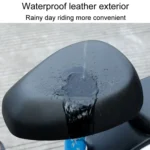 Electronic Bicycle Thickened Leather Heat Insulation Waterproof Universal Seat Cushion Covers - Image 6