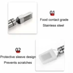 Stainless Steel Multifunctional Slicer Shredded Onion Cutter - Image 3