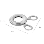 Stainless Steel Egg Shell Cutter Egg Shell Opening Peeling Tools - Image 3