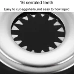 Stainless Steel Egg Shell Cutter Egg Shell Opening Peeling Tools - Image 5