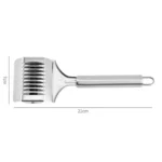 Stainless Steel Roller Noodle Cutter Kitchen Vegetable Onion And Garlic Chopping Tools - Image 3
