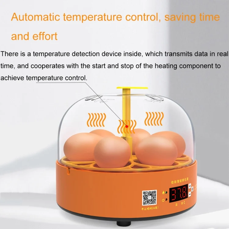 TBD06045106_B7.webp 6-Eggs Small Household Experimental Children Smart Chicken Incubators - Image 8