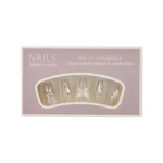 24pcs/box Handmade Nail Glitter Nail Jelly Glue Finished Patch - Image 8