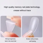 10pairs Of 100pcs/Box Frosted False Nails Artificial Tip - Image 5