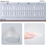 10pairs Of 100pcs/Box Frosted False Nails Artificial Tip - Image 10